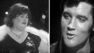 Du er nødt til at lytte til denne sammensætning af Elvis Presley og Susan Boyle.