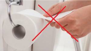 Ifølge hygiejne fagfolk, toiletpapir er ikke den bedste løsning. De foreslår nog