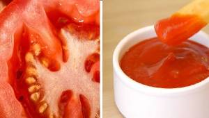 Det tager ikke mere end et øjeblik at tilberede et glas hjemmelavet ketchup, som